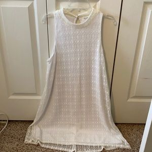 Francesca’s white dress